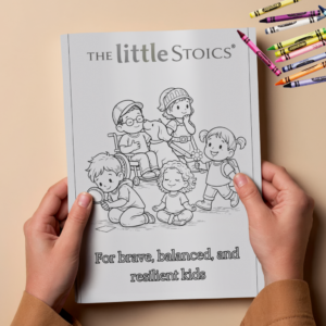 The Little Stoics® Colouring Book